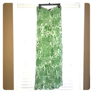 Aztec Strapless Maxi Dress